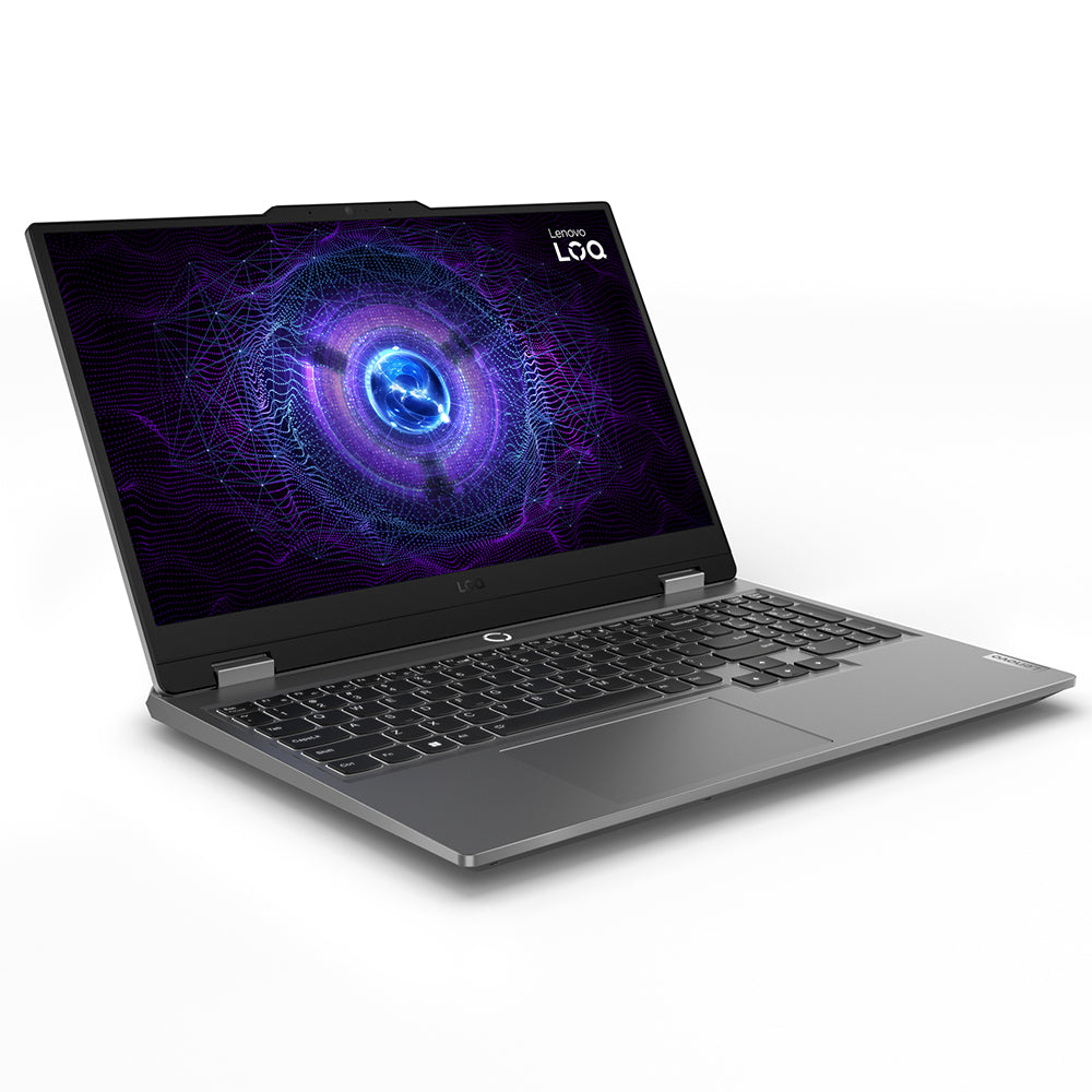 لاب توب لينوفو جيمنج LOQ 15IAX9 (انتل كور i5-12450HX - رام 12 جيجابايت - هارد 512 جيجابايت M.2 NVMe - نفيديا 4 جيجابايت RTX 2050 - شاشة 15.6 بوصة 144 هرتز FHD IPS - شريحة LA1 AI - ويندوز 11) - رمادي