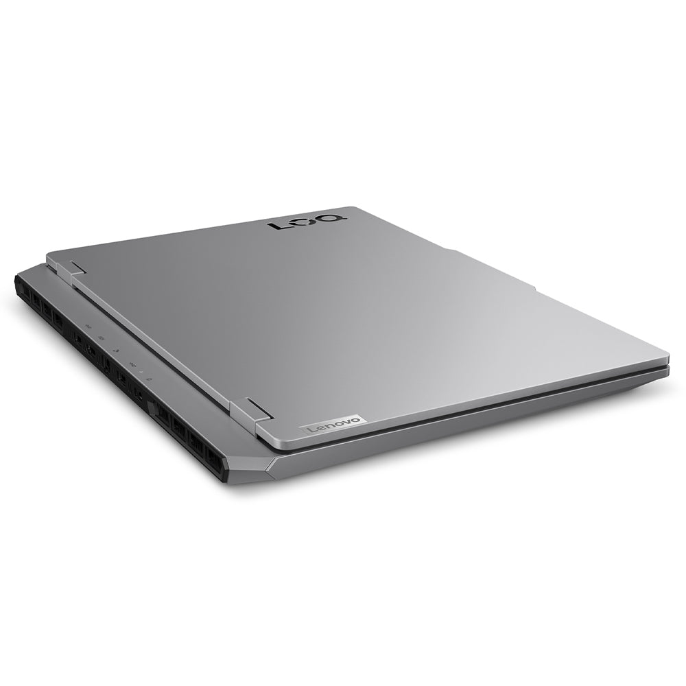لاب توب لينوفو جيمنج LOQ 15IRX10 (انتل كور i7-14700HX - رام 16 جيجابايت - هارد 512 جيجابايت M.2 NVMe - نفيديا 8 جيجابايت RTX 5060 - شاشة 15.6 بوصة 144 هرتز FHD IPS - شريحة LA1 AI) - رمادي