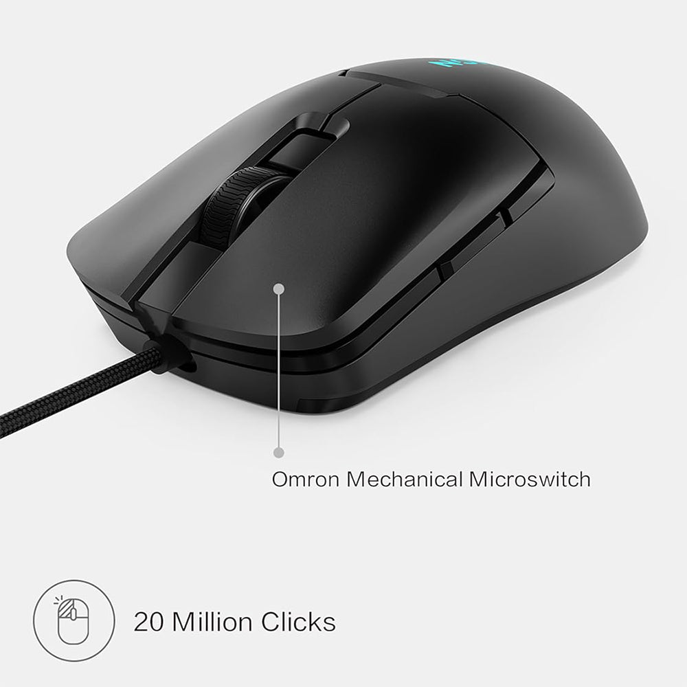 Lenovo Legion M300s Wired RGB Gaming Mouse 8000Dpi - Shadow Black