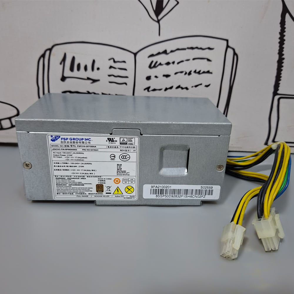 Lenovo M700 M800 M900 P310 PC Power Supply 210W (Original Used)