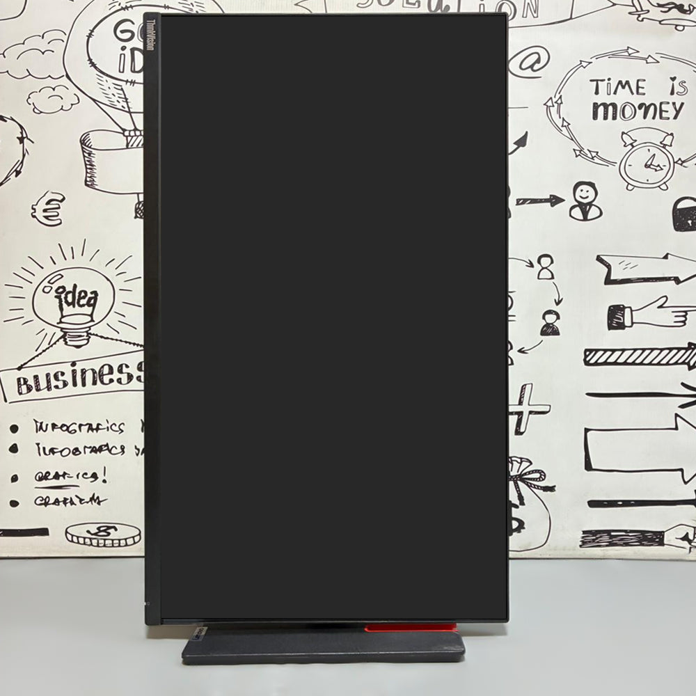 شاشة لينوفو T27i-30 مسطحة 27 بوصة IPS LED FHD HDMI بدون إطار (استعمال خارج)