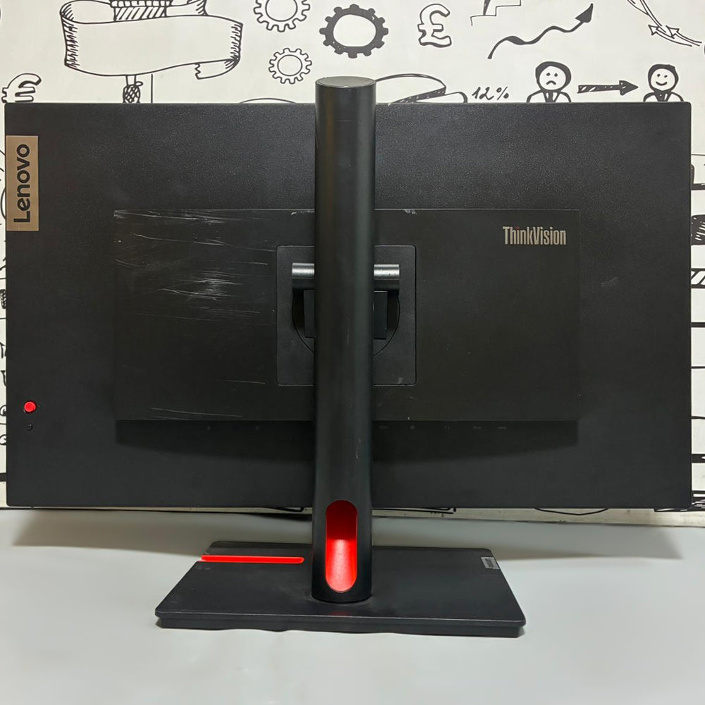 شاشة لينوفو T27i-30 مسطحة 27 بوصة IPS LED FHD HDMI بدون إطار (استعمال خارج)