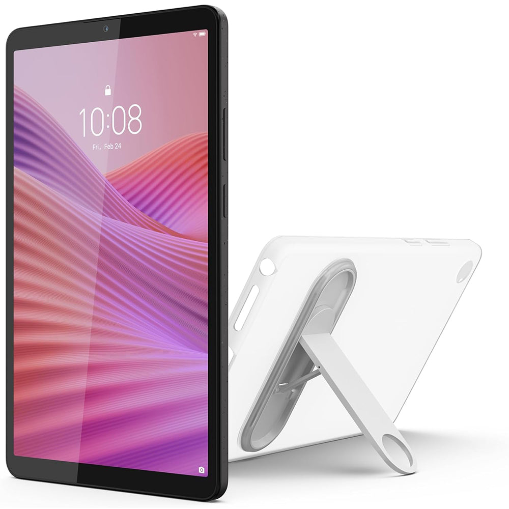تابلت لينوفو Tab One شريحة واحدة (128جيجا /4 جيجا رام / 8.7 بوصة / يدعم تقنية 4G LTE) مع حافظة شفافة - رمادي