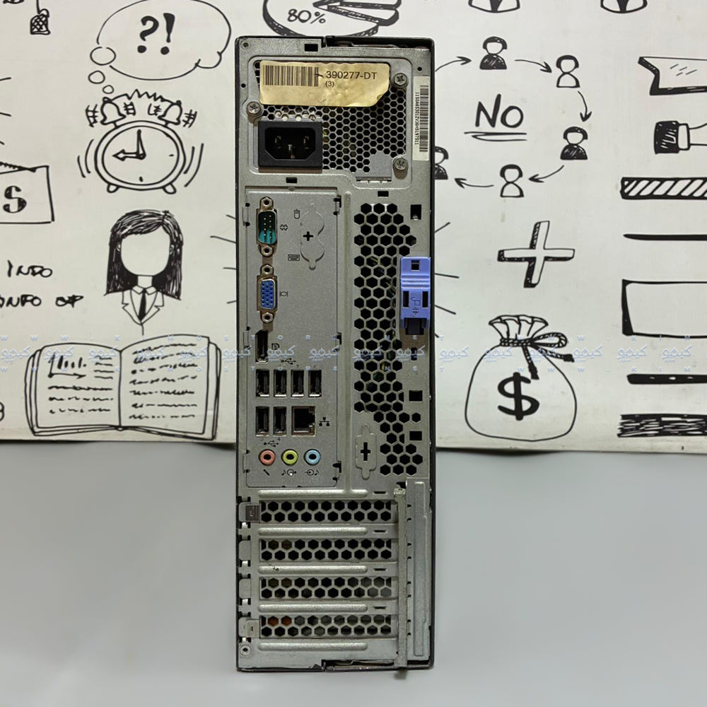 كمبيوتر ديسك توب لينوفو THINKCENTRE M81 (إنتل كور I5-2400 - رام 8 جيجابايت DDR3 - بدون هارد - انتل HD جرافيكس) استعمال خارج