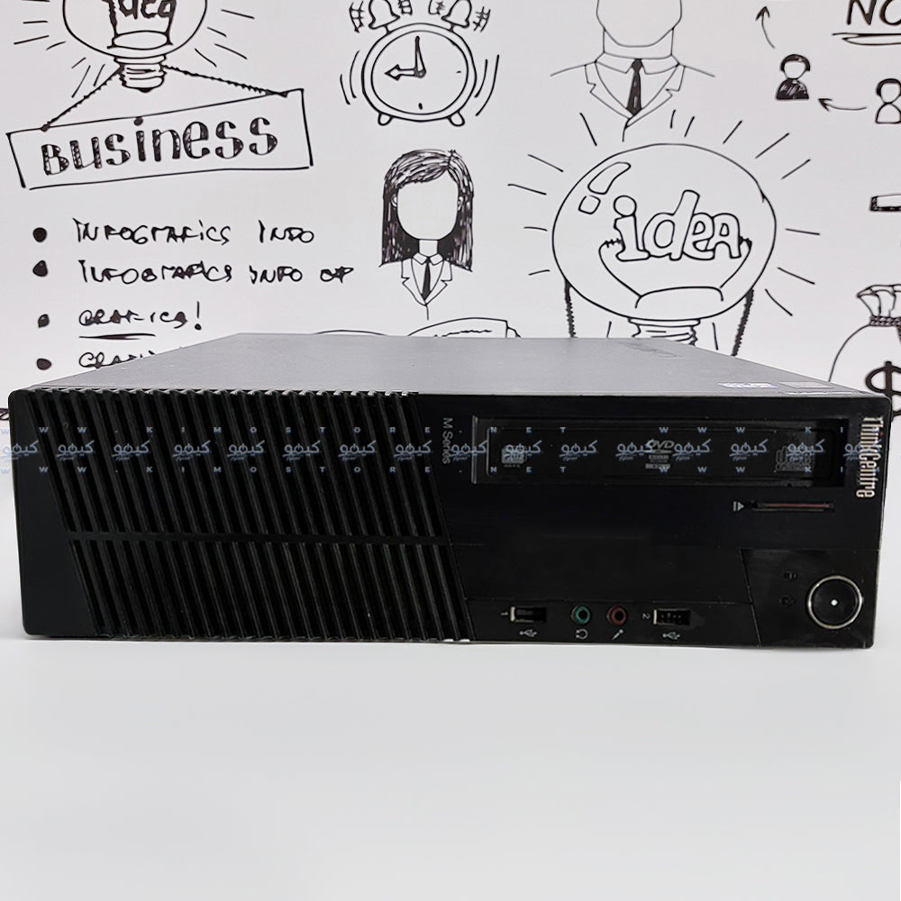 كمبيوتر ديسك توب لينوفو THINKCENTRE M81 (إنتل كور I5-2400 - رام 8 جيجابايت DDR3 - بدون هارد - انتل HD جرافيكس) استعمال خارج