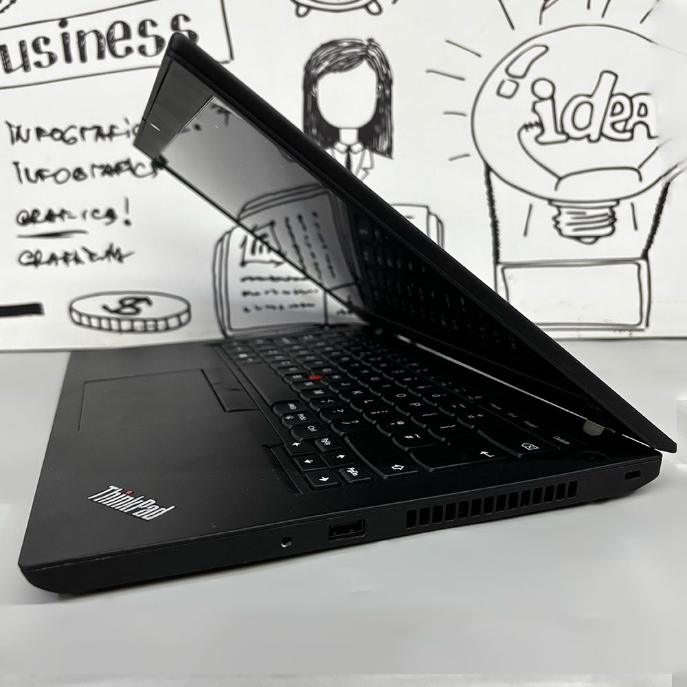 لاب توب لينوفو ThinkPad L14 (ايه ام دي ريزن 5 4500U - رام 8 جيجابايت DDR4 - هارد 256 جيجابايت M.2 - ايه ام دي راديون 512 ميجابايت جرافيكس - شاشة 14.0 بوصة HD - كاميرا) استعمال خارج