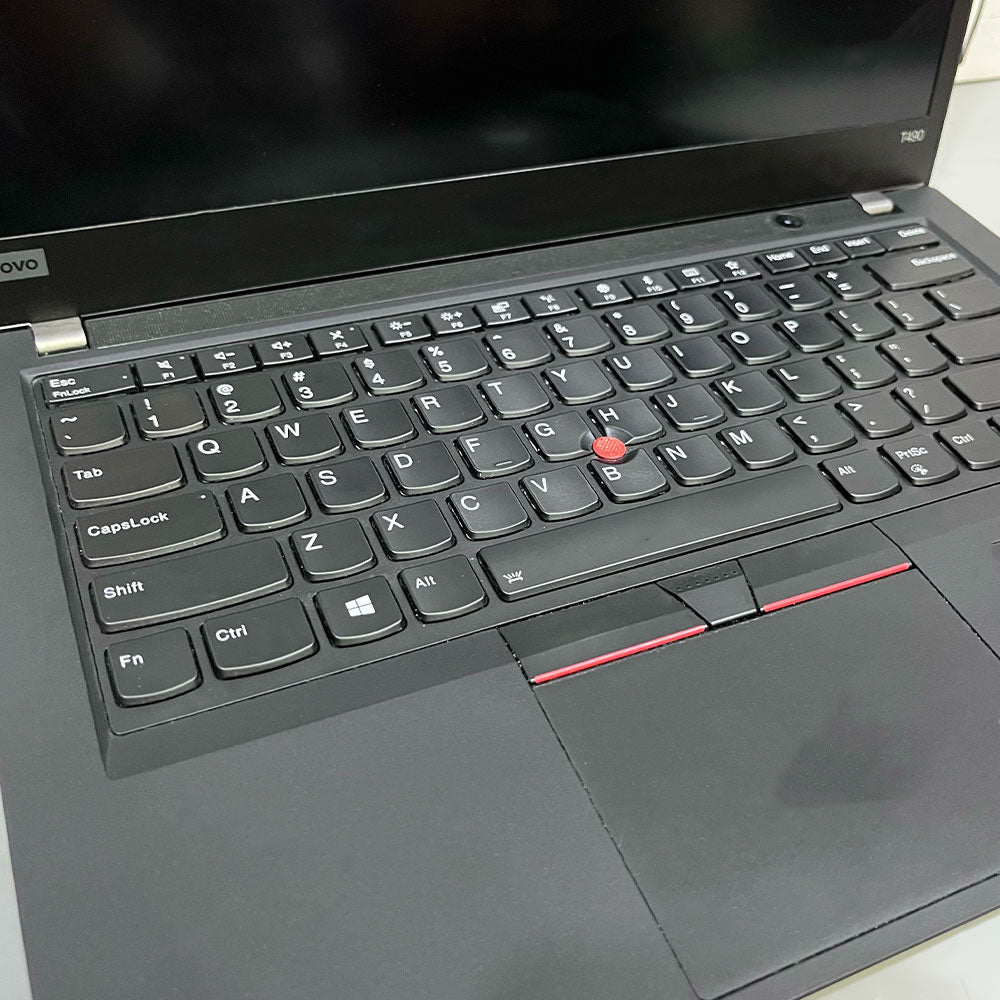 Lenovo ThinkPad T490 Laptop (Intel Core i5-8265U - 16GB DDR4 - M.2 256GB - Intel UHD Graphics - 14.0 Inch FHD - Cam) Original Used