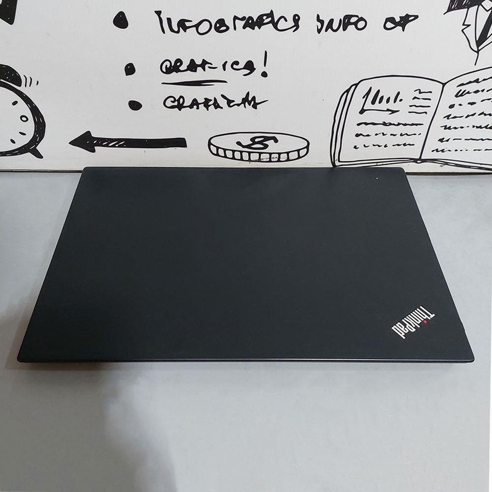 لاب توب لينوفو ThinkPad T490s (انتل كور i5-8265U - رام 8 جيجابايت M.2 256GB - DDR4 - انتل UHD جرافيكس - شاشة 14.0 بوصة FHD - كاميرا) استعمال خارج