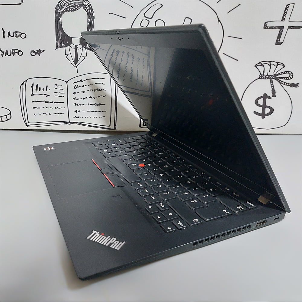 لاب توب لينوفو ThinkPad T495S (إى ام دى رايزن 7 برو 3700U - رام 16 جيجابايت M.2 256GB - DDR4 - إى ام دى راديون فيجا 10 جرافيكس 2 جيجابايت - شاشة 14.0 بوصة FHD - كاميرا) استعمال خارج