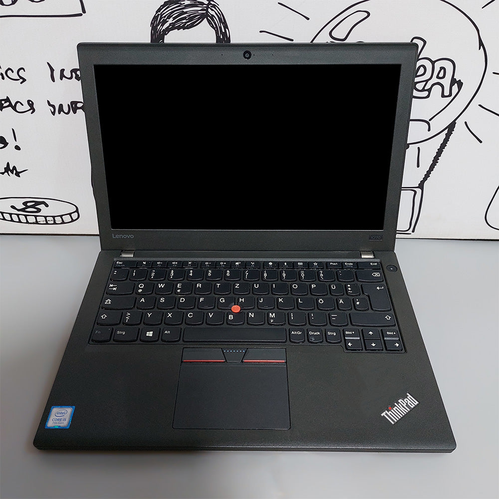 لاب توب لينوفو ThinkPad X270 (انتل كور i5-7300U - رام 16 جيجابايت DDR4 - هارد 256 جيجابايت M.2 - انتل HD جرافيكس 620 - شاشة 12.5 بوصة FHD - كاميرا) استعمال خارج