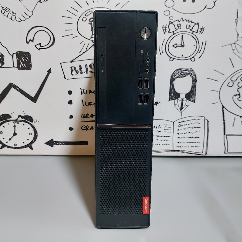 كمبيوتر ديسك توب لينوفو V520s (انتل بنتيوم G4400 - رام 8 جيجابايت DDR4 - بدون هارد - انتل HD جرافيكس - DVD RW) استعمال خارج