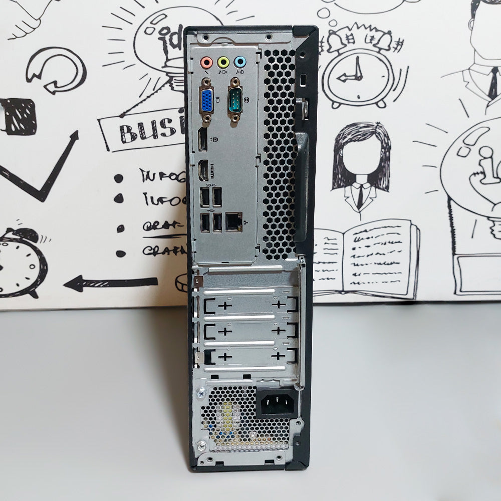 كمبيوتر ديسك توب لينوفو V520s (انتل بنتيوم G4400 - رام 8 جيجابايت DDR4 - بدون هارد - انتل HD جرافيكس - DVD RW) استعمال خارج