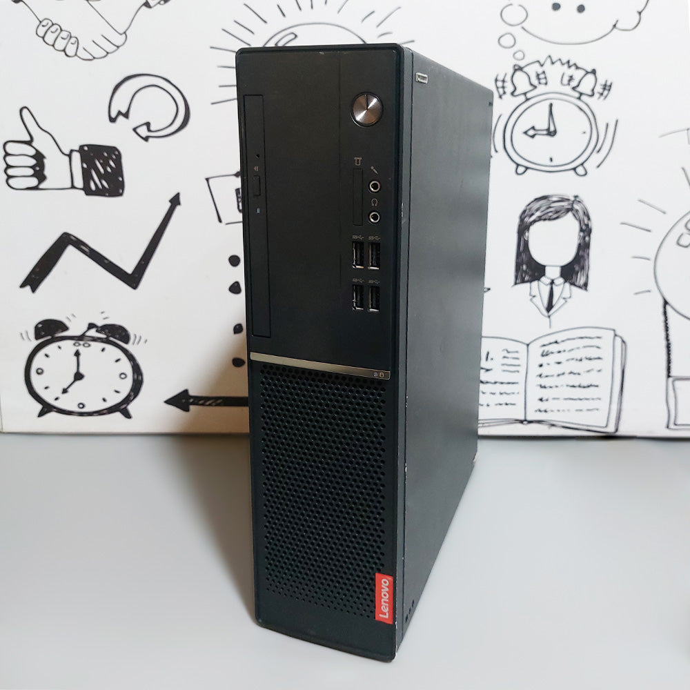 كمبيوتر ديسك توب لينوفو V520s (انتل بنتيوم G4400 - رام 8 جيجابايت DDR4 - بدون هارد - انتل HD جرافيكس - DVD RW) استعمال خارج