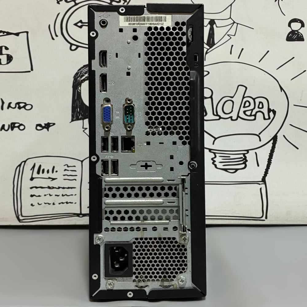 كمبيوتر ديسك توب لينوفو V530s-07ICB SFF (انتل كور i3-8100 - رام 8 جيجابايت DDR4 - بدون هارد - انتل UHD جرافيكس) استعمال خارج