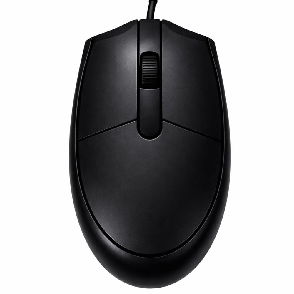 Lenovo WE-8 Wired Mouse 1600Dpi - Black (Copy)