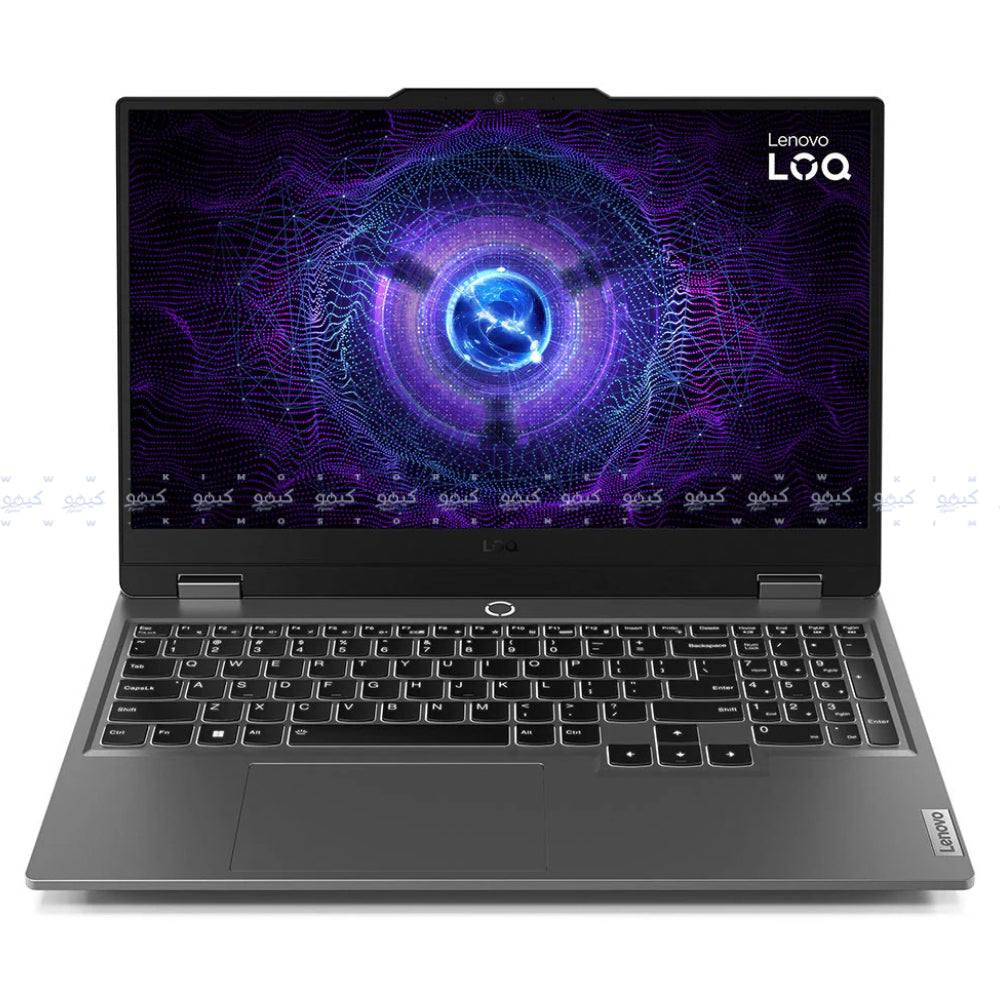 Lenovo LOQ 15IRX10 Laptop (Intel Core i7-14700HX - 24GB Ram - M.2 NVMe 512GB - Nvidia RTX 5050 8GB - 15.6 Inch FHD IPS 144Hz - Win11 - LA1 AI Chip) - Luna Grey