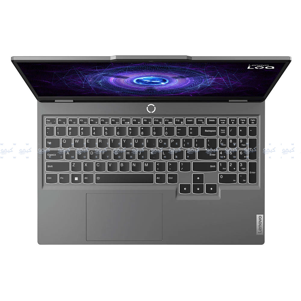 Lenovo LOQ 15IRX10 Laptop (Intel Core i7-14700HX - 24GB Ram - M.2 NVMe 512GB - Nvidia RTX 5050 8GB - 15.6 Inch FHD IPS 144Hz - Win11 - LA1 AI Chip) - Luna Grey