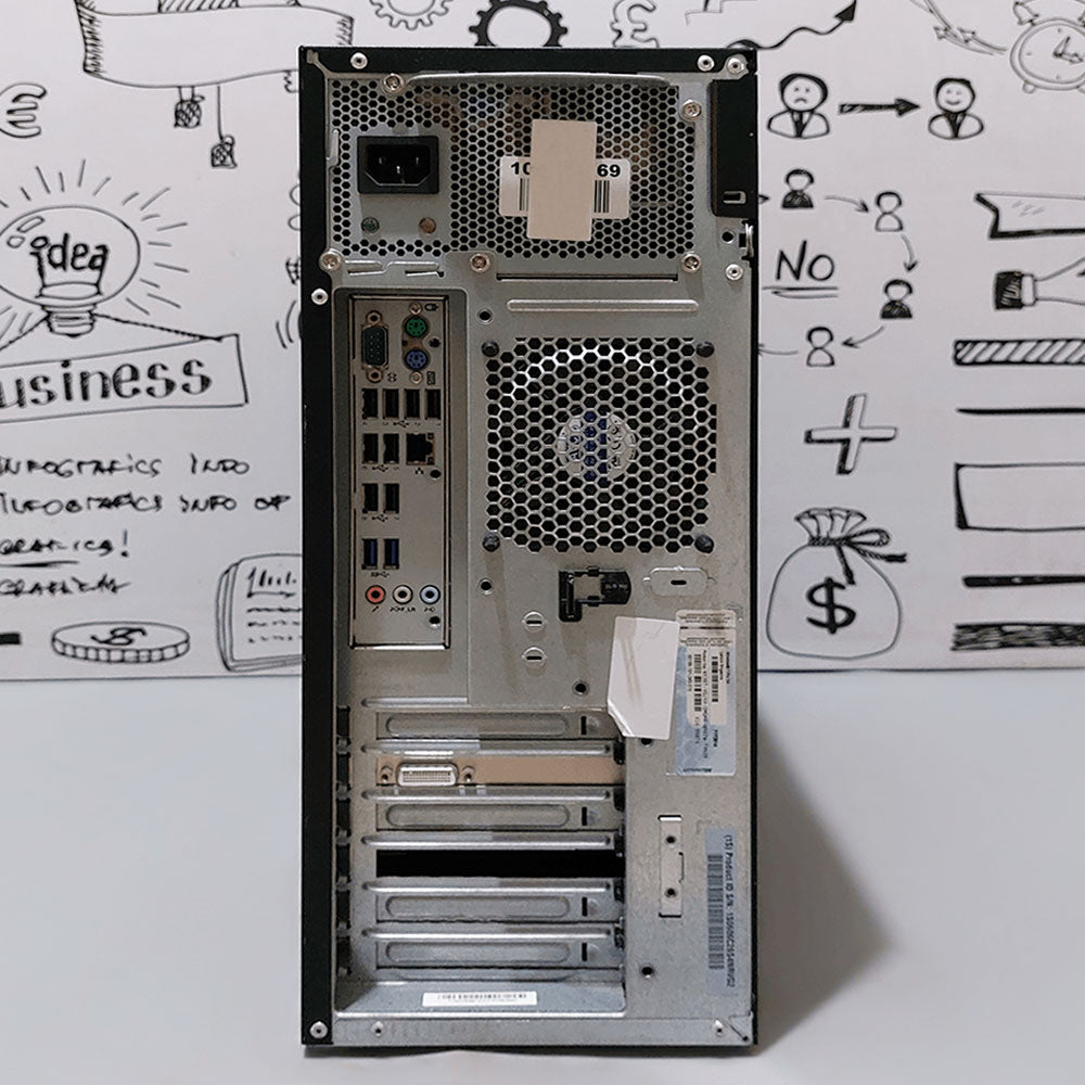 Lenovo ThinkStation S30 Workstation (Intel Xeon E5-1620 - 16GB DDR3 - No Hard - Nvidia Quadro NVS 300 512MB) Original Used