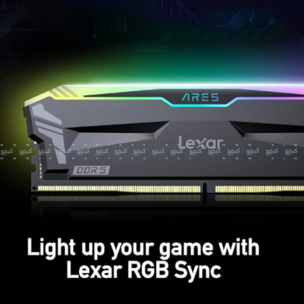 رام ليكسار 32 جيجابايت (2×16 جيجابايت) 6800 ميجاهرتز Ares RGB