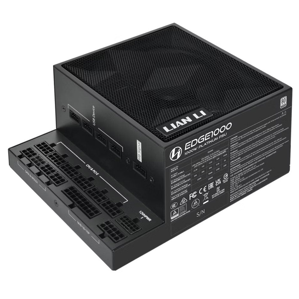 Lian Li Edge Full Modular 1000W 80 PLUS Platinum Certified Power Supply