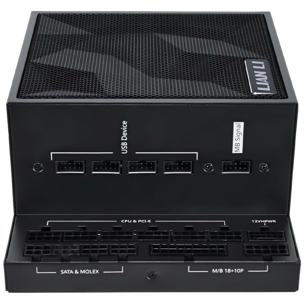 باور سبلاي ليان لي 80 بلس بلاتينيوم 850 وات Edge Full Modular - أسود