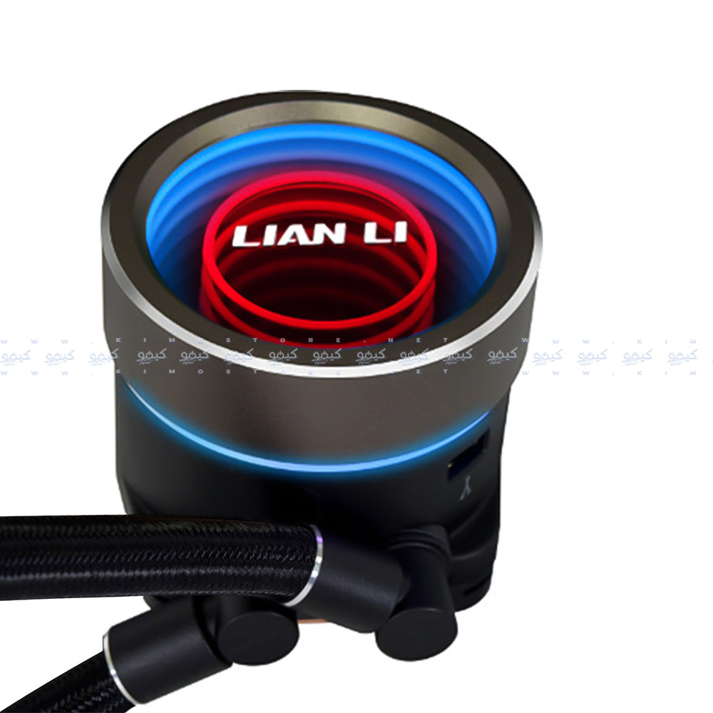 Lian Li Galahad II Trinity 360mm ARGB AIO CPU Liquid Cooler - Black
