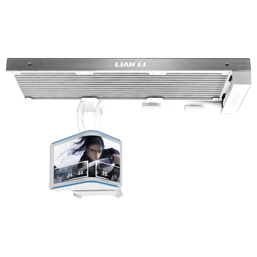 نظام تبريد مائي للبروسيسور ليان لي Li HydroShift II OLED Curved 360 Fanless ARGB AIO