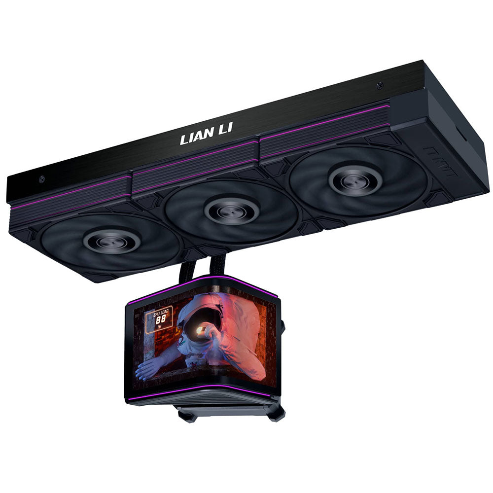 Lian Li HydroShift II OLED Curved 360P28 ARGB AIO CPU Liquid Cooler