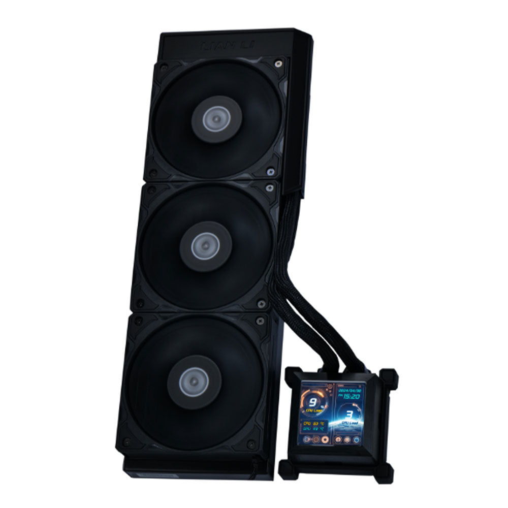 نظام تبريد مائي للبروسيسور ليان لي 360 ملم Hydroshift LCD 360S AIO - أسود