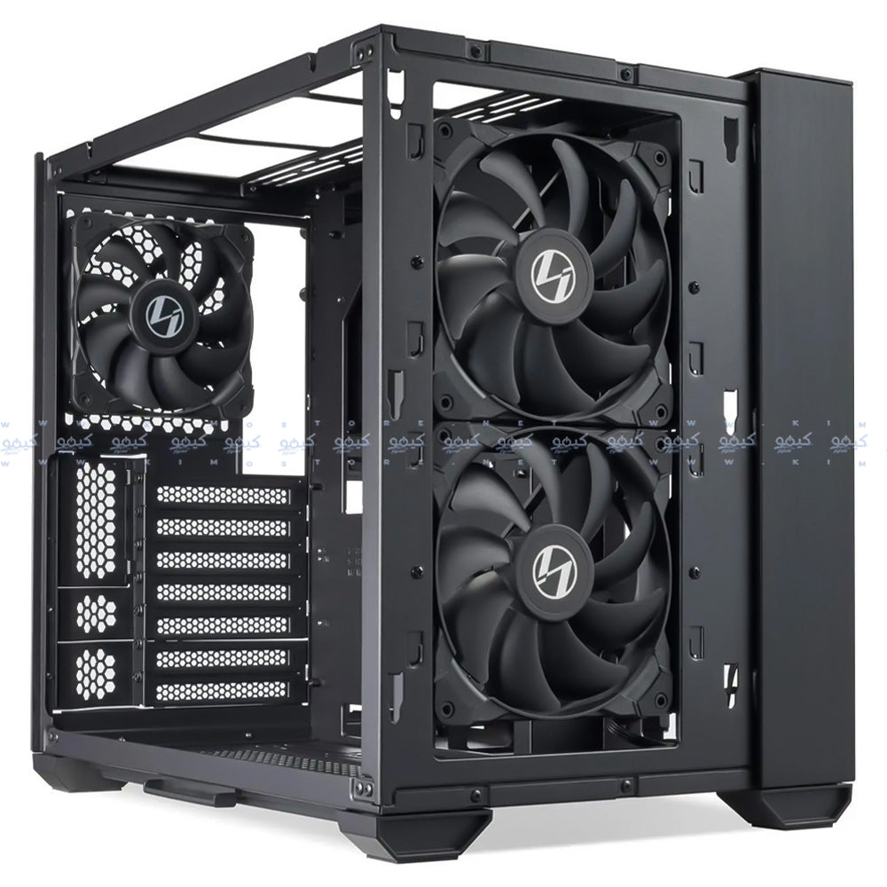 كيس ميكرو تاور ليان لي جيمنج O11 Air Mini - أسود