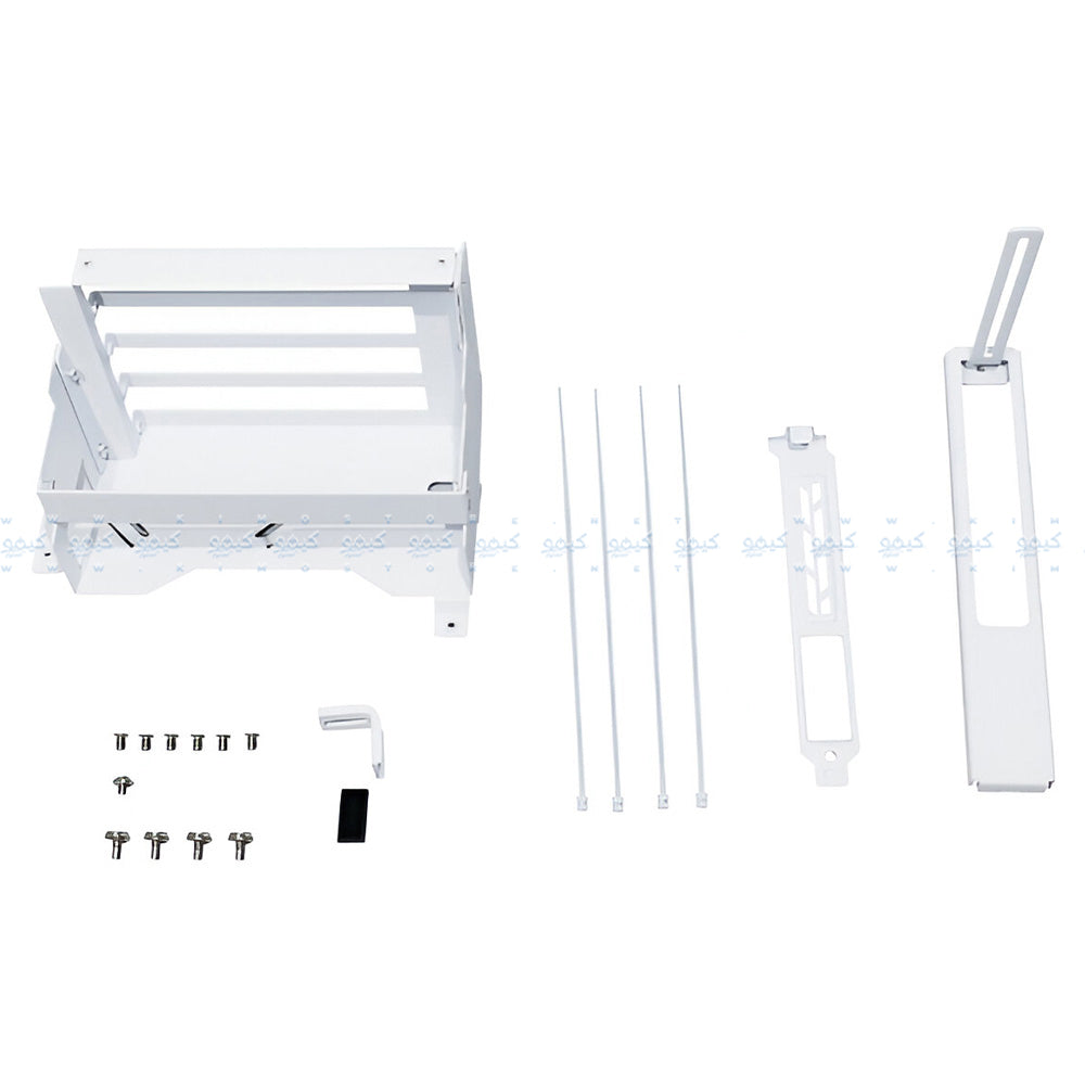 Lian Li O11 Dynamic EVO XL White Upright GPU Bracket