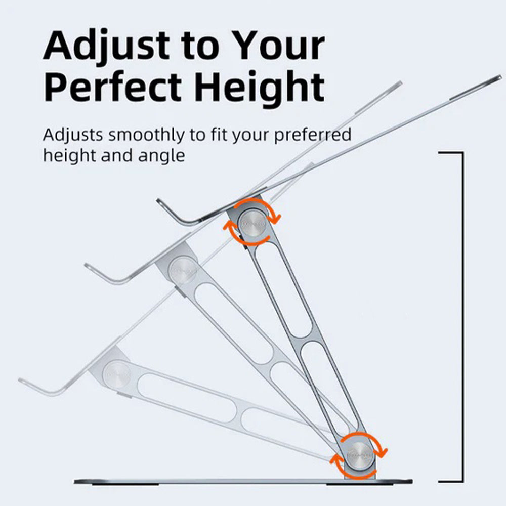 Lisen J103 Laptop & Tablet Holder - Silver