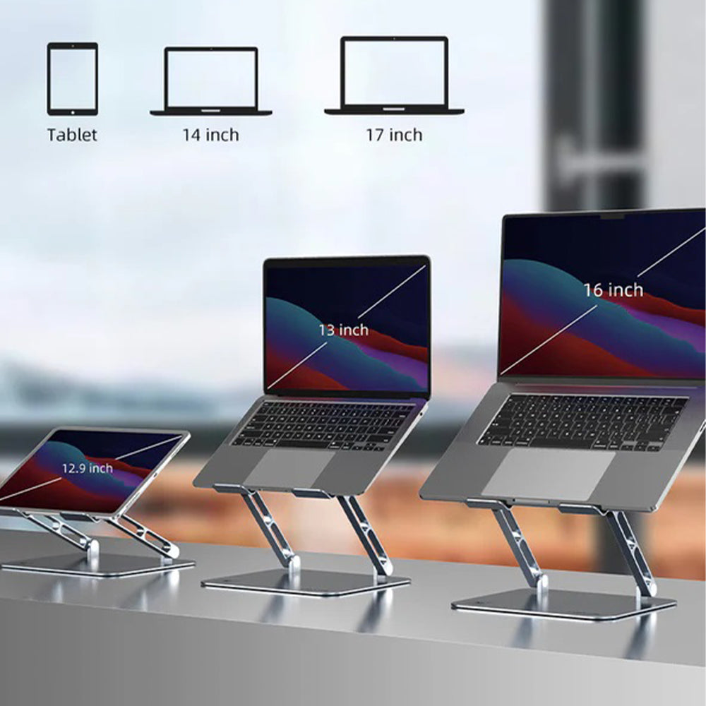 Lisen J103 Laptop & Tablet Holder - Silver