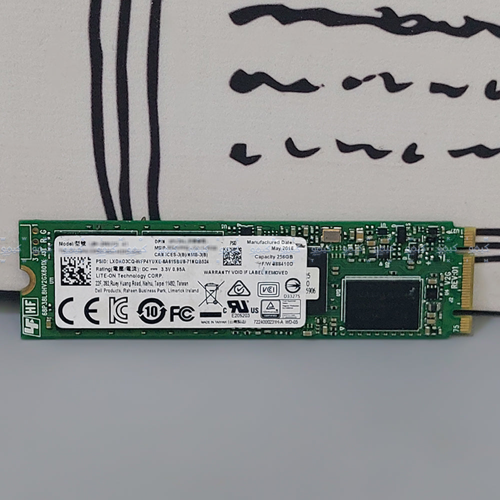 هارد درايف لايت اون 256 جيجابايت ساتا M.2 SSD L8H-256V2G-41 (استعمال خارج)
