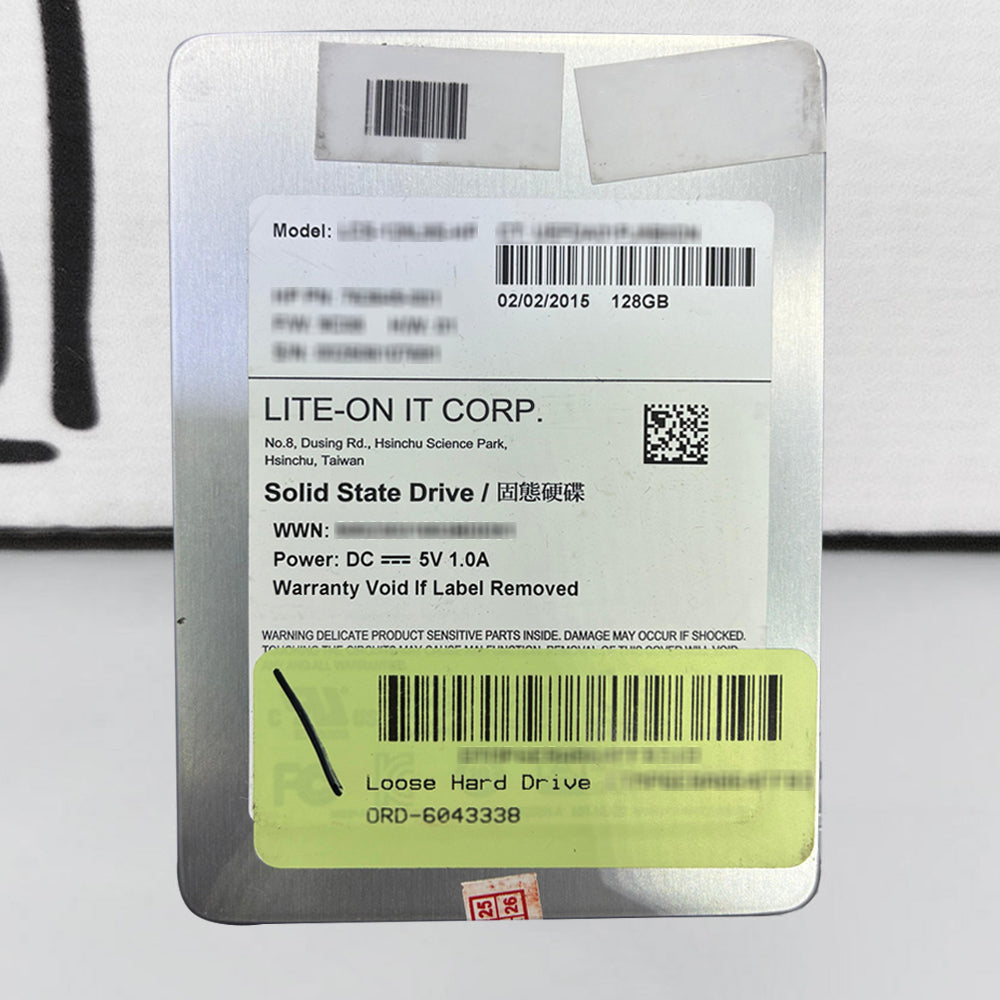 Lite-On 128GB SATA 2.5 Inch Internal SSD (Original Used)