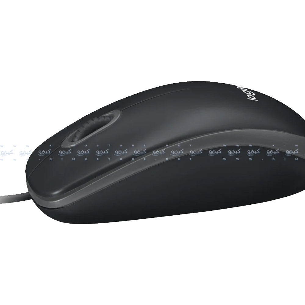 Logitech B100 Wired Mouse 1000Dpi - Black