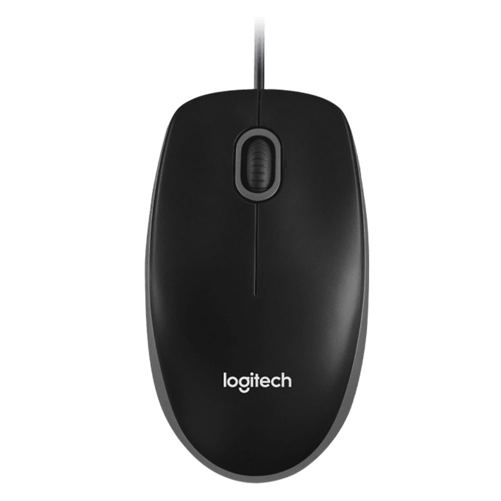 Logitech B100 Wired Mouse 1000Dpi - Black