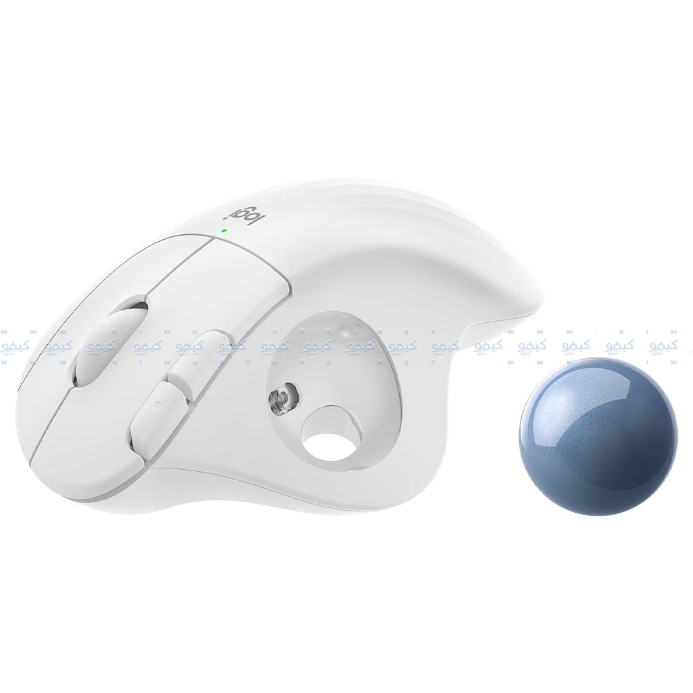 Logitech ERGO M575 Bluetooth Wireless Mouse 2000Dpi - Off White