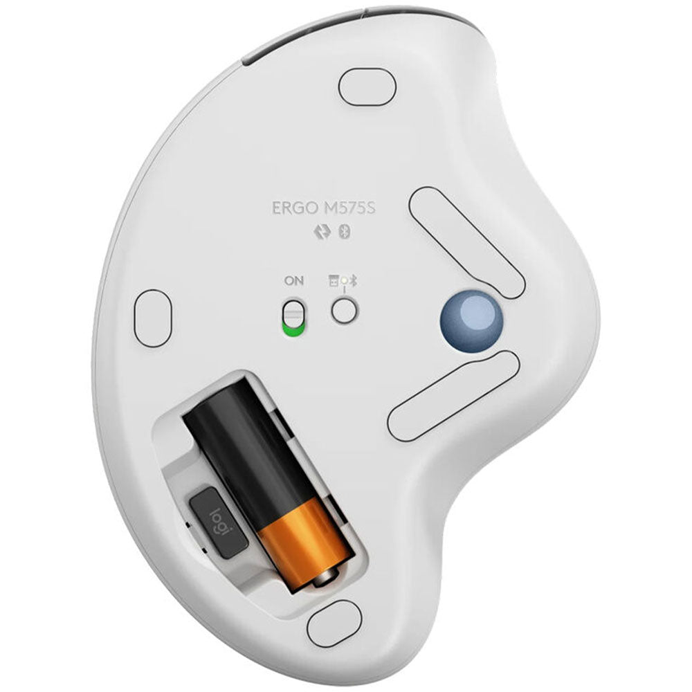 Logitech ERGO M575 Wireless Mouse 2000Dpi - Off White