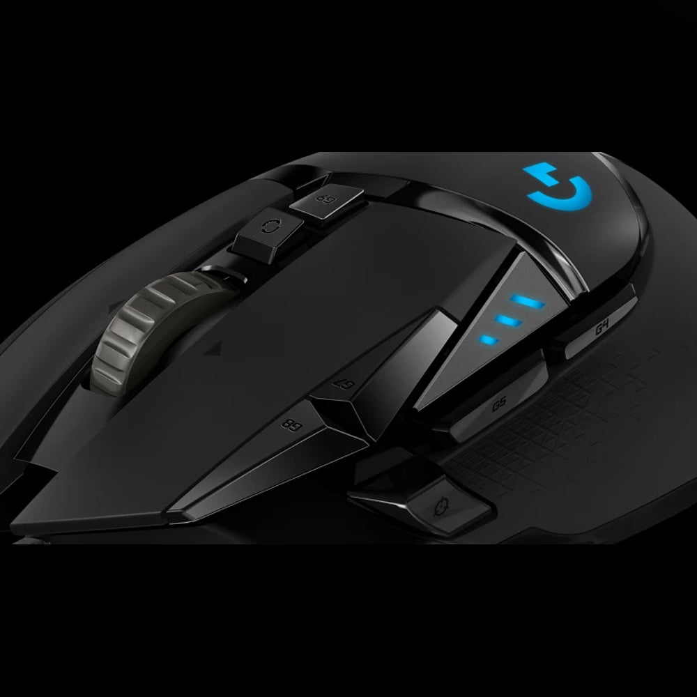 ماوس لوجيتك سلكي RGB جيمنج 25600 نقطة في البوصة G502 Hero