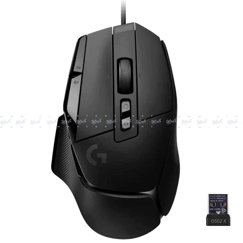 ماوس لوجيتك لاسلكي جيمنج 25600 نقطة في البوصة G502 X Lightspeed