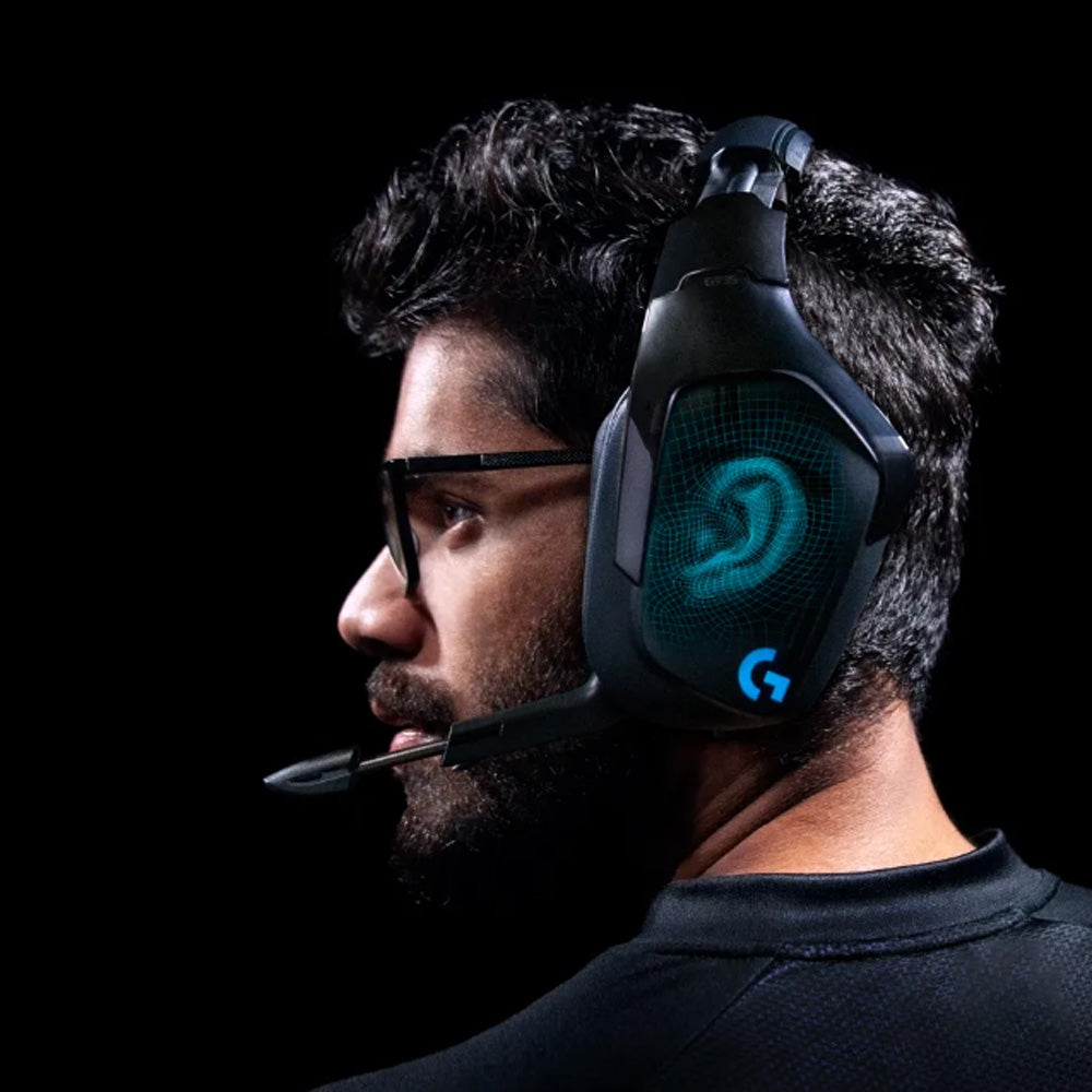 سماعة رأس لوجيتك لاسلكية RGB جيمنج 7.1 صوت محيطي G935