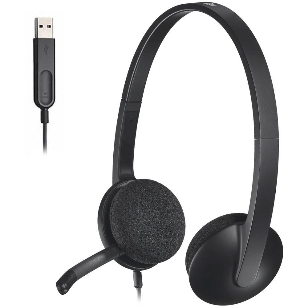 Logitech H340 Headset With Noise-Cancelling Mic