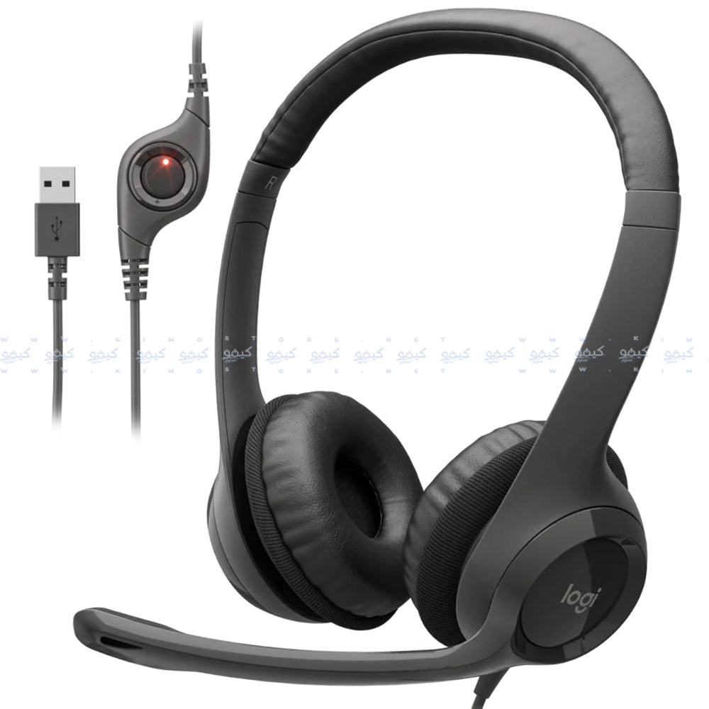 Logitech H390 Headset with Noise-Cancelling Mic
