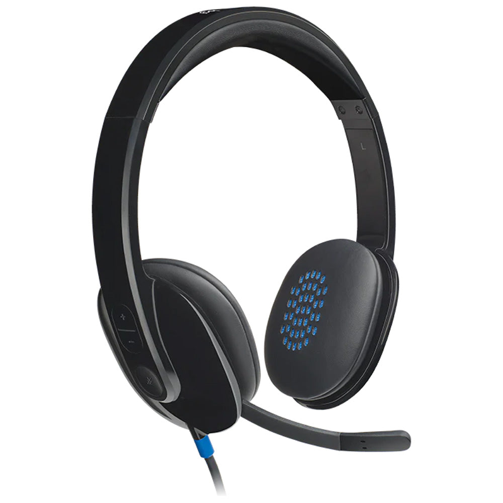 Logitech H540 Headset With Noise-Cancelling Mic - Black