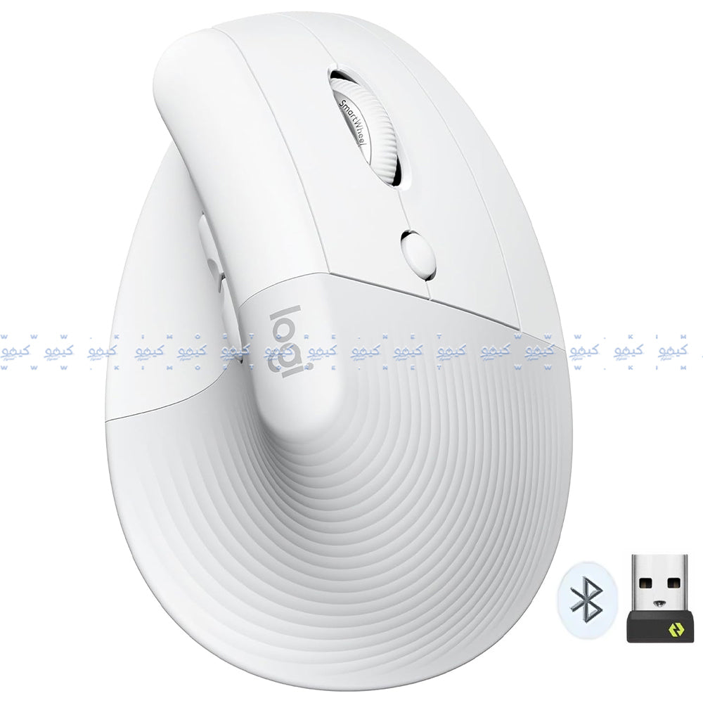 Logitech Lift Vertical Ergonomic Bluetooth Wireless Mouse 4000Dpi
