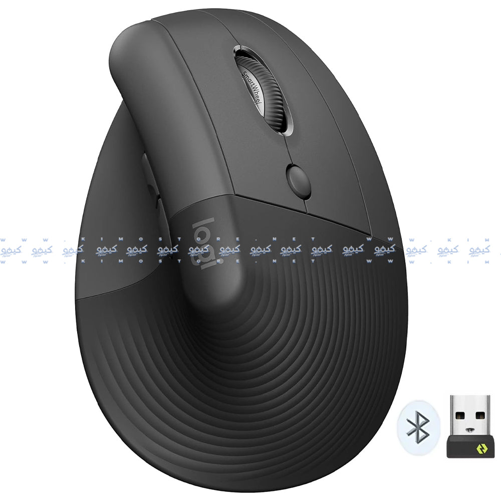 Logitech Lift Vertical Ergonomic Bluetooth Wireless Mouse 4000Dpi