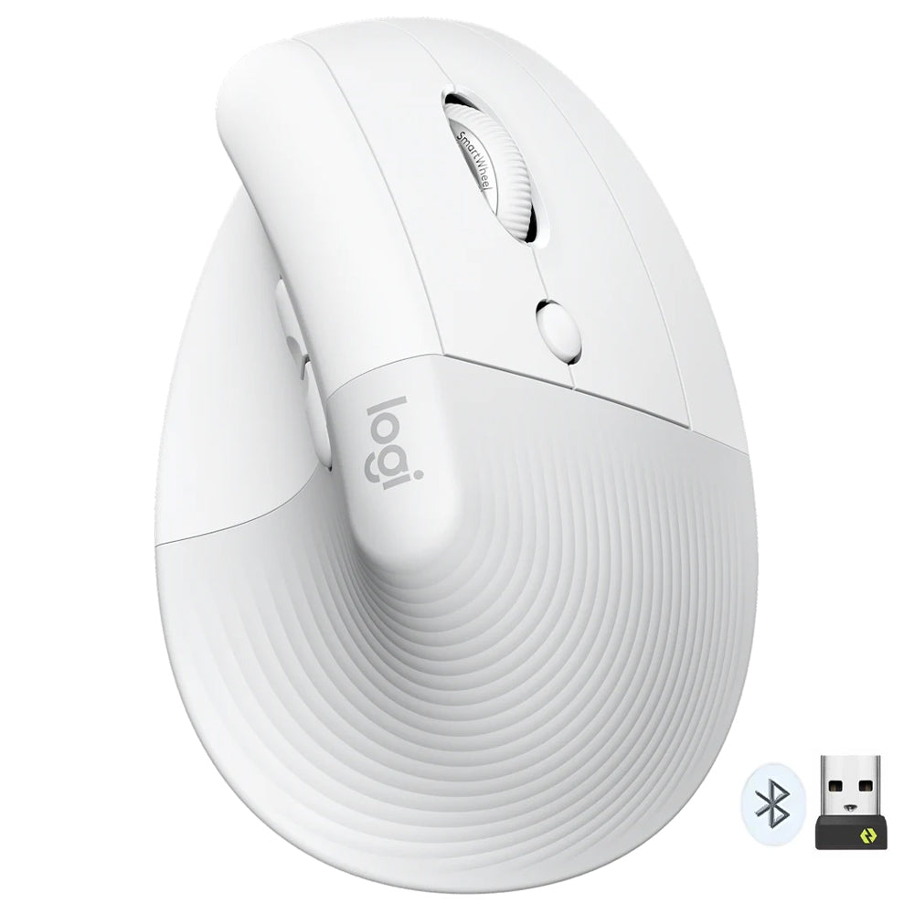 Logitech Lift Vertical Ergonomic Dual Mode Bluetooth Wireless Mouse 4000Dpi