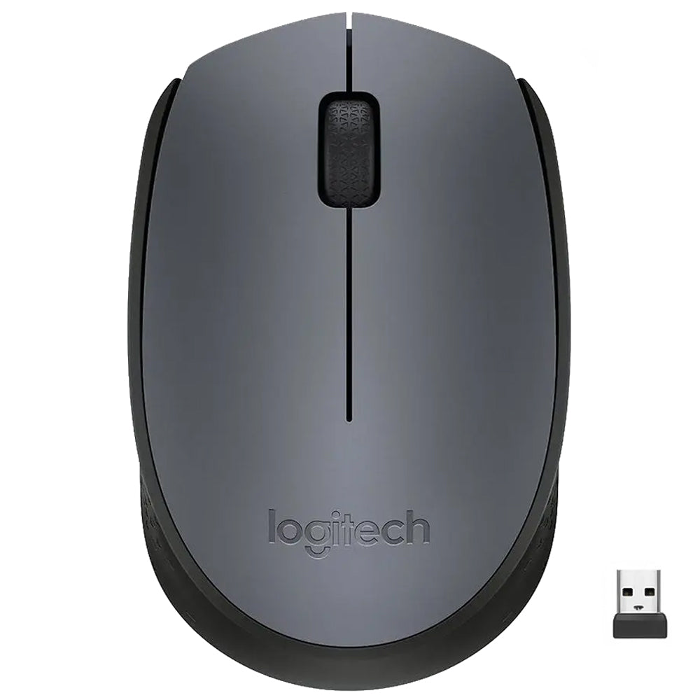 Logitech M170 Wireless Mouse 1000Dpi - Gray