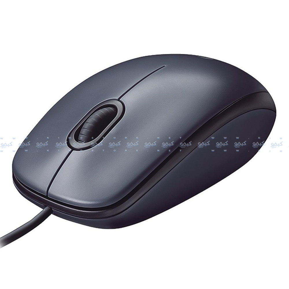 Logitech M90 Wired Mouse 1000Dpi - Gray